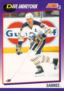 1991-92 Score American #277 Dave Andreychuk - Picture 1 of 2