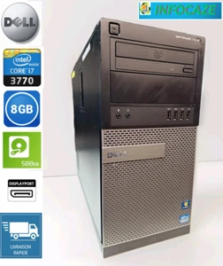 DELL Optiplex 7010 Tower-Intel Core i7-3770@3.40GHz-16GB DDR3-500 GB-WIN 10 PRO - Photo 1/10
