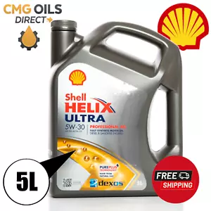 SHELL HELIX ULTRA AG PROFESSIONAL ENGINE OIL 5W30 5 L - Picture 1 of 1