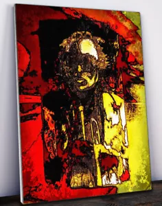 MARCO MARK - 'Miles Davis' • Hand Varnished Hand Signed Print On Canvas - Picture 1 of 1