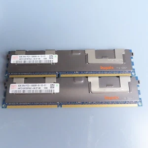 Hynix 2x 8GB PC3-10600 DDR3 1333MHz 2Rx4 ECC HMT31GR7BFR4C-H9 - Picture 1 of 5