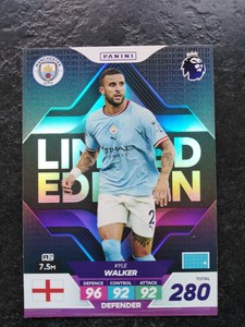 PANINI ADRENALYN XL PREMIER LEAGUE PLUS 2023 LIMITED EDITION KYLE WALKER