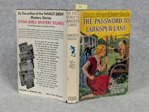 Vtg 1959 HCDJ Nancy Drew Mystery Carolyn Keene The Password To Larkspur Lane #10 - Picture 1 of 8
