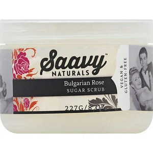 Saavy Naturals Bulgarian Rose Sugar Scrub 8 Oz - #N - Picture 1 of 1