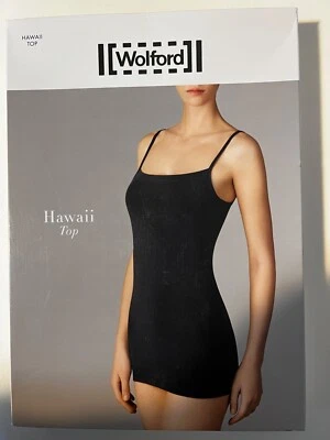 Wolford Hawaii Blanco Grande Cami Tanque Correas de Espagueti Sin Mangas Minorista $195 Foto 1 de 4
