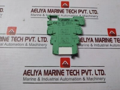 Lot of 2X PHOENIX CONTACT PLC-BSC-24DC/21 Relay Base 250VAC/6A - Image 1 of 4