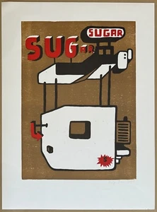 Antje Dorn, Sugar, Kombinationsdruck, 2009, handsigniert und datiert - Picture 1 of 1