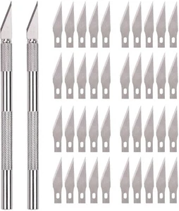 Metal Pen Knife Small Carving Craft Knife Kit Engraving Cutter Carving Sculpture - Picture 1 of 23