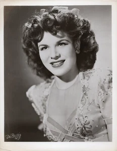 Eileen Barton 1950er Pressefoto 8x10 Sängerin Schauspielerin Schwarzweiß Fernsehfilm - Bild 1 von 4