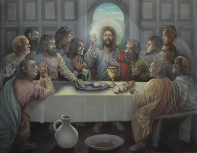 The Last Supper by Shayne McCarter Art Painting Wall Decor - Image 1 of 4