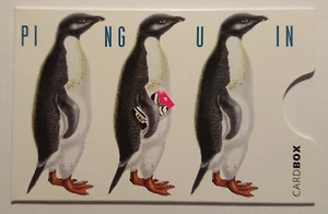 Funda de tarjeta Cardbox tarjeta telefónica tarjeta bancaria tarjeta EC Save Nature pingüinos pingüino - Imagen 1 de 2