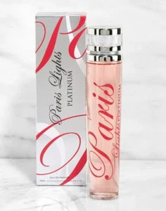 PARIS LIGHTS PLATINUM Women's Eau de Parfum 3.4 Oz EDP Spray - Picture 1 of 4