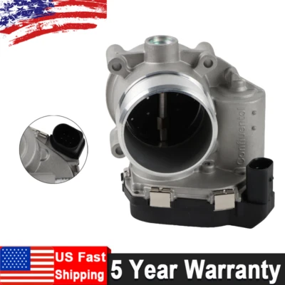 Throttle Body 06F133062E For 05-19 Audi 06-19 Volkswagen Jetta Passat L4 Engine Foto 1 de 4