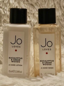 Jo Loves Eucalyptus & Cedar Woods Duo Hand Lotion & Hand Wash - Picture 1 of 1