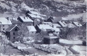 CP 05 - Hautes-Alpes - Villeneuve-la-Salle - Sous la neige - Imagen 1 de 2