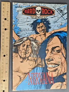Cómics de Nirvana Hard Rock #4 1992 primera impresión Infinite One Inc revolucionario - Imagen 1 de 7