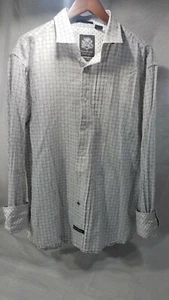 English Laundry Christopher Wicks Mens Casual Button Down Shirt Flip Cuff Sz 2XL - Picture 1 of 10