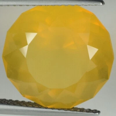 7,97 ct FINA CALIDAD ÓPALO AMARILLO NATURAL AAA corte redondo ETOPÍA ver Vdo SK Foto 1 de 3