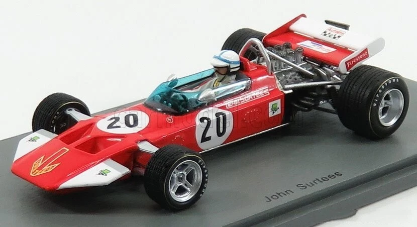 Spark S5400 Surtees TS7 British GP 1970 John Surtees 1/43 - Immagine 1 di 4
