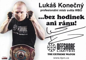 Lukas KONECNY - Tschechien, Bronze WM 1997 Boxen, Original-Autogramm! - Picture 1 of 1