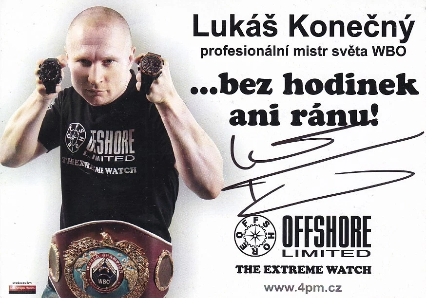 Lukas KONECNY - Tschechien, Bronze WM 1997 Boxen, Original-Autogramm! - Bild 1 von 1