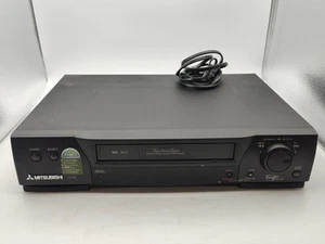Mitsubishi-HS-U590-Hi-Fi 4-Head VHS Stereo Video Cassette Recorder-VCR**UNTESTED - Picture 1 of 10