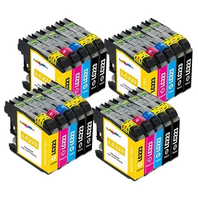 Patronen kompatibel LC-223 DCP-J4120DW MFC-J 4420 5320 480 5625 4625 DW - Bild 1 von 4