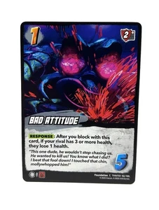 Bad Attitude 92/186 Teenage Mutant Ninja Turtles TCG UniVersus - Bild 1 von 2