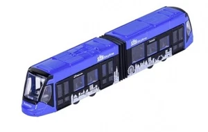Majorette 8503003001 - City Bus MAN + Avenio Tram - Avenio Tram Blue - New - Picture 1 of 1