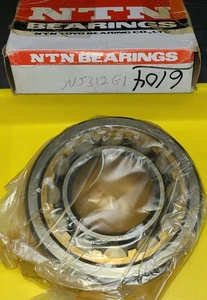 Rodamiento de rodillos cilíndricos NTN NJ312G1, 60 mm ID, 130 mm OD, 31 mm de ancho - Imagen 1 de 1