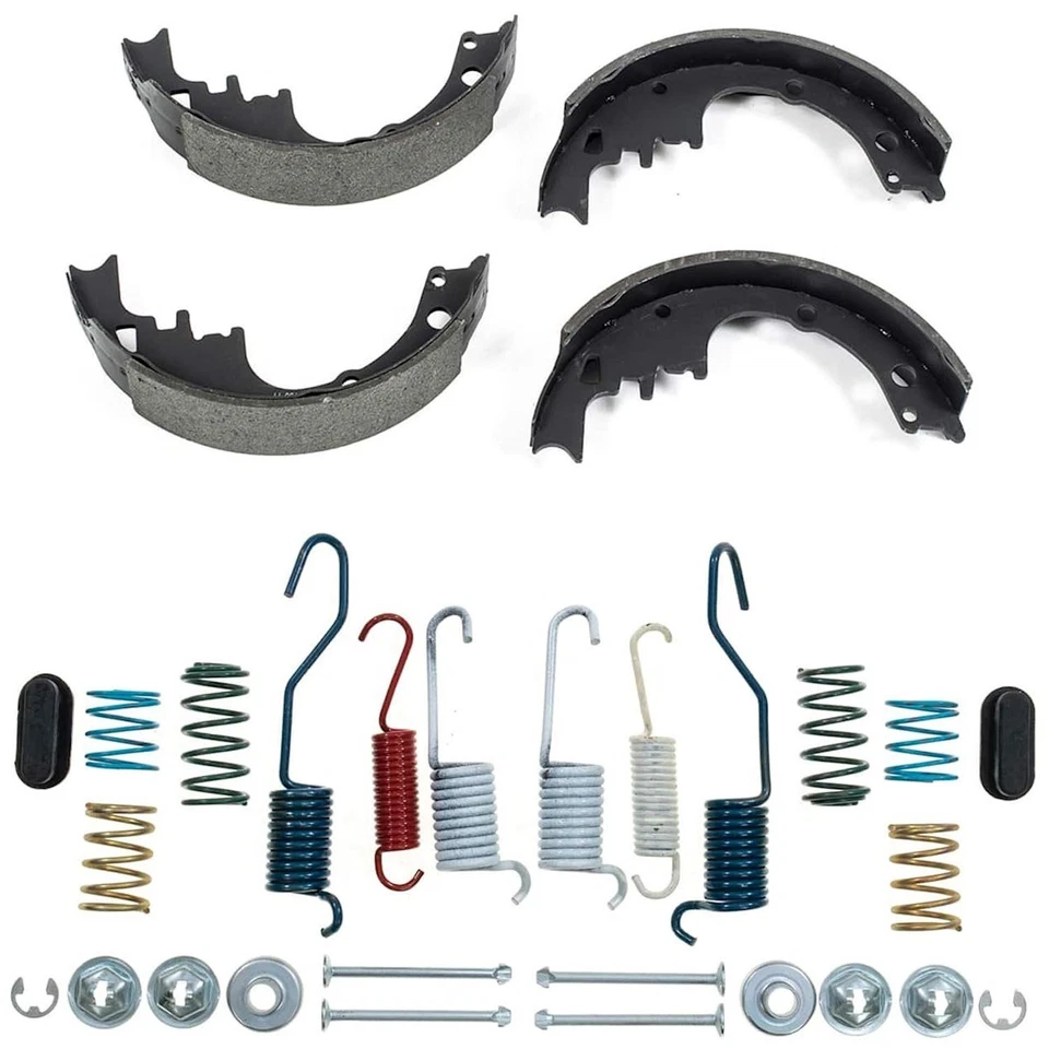 Juego de zapatas de freno traseras de 2 ruedas SSH245 Powerstop para camioneta Chevy Olds Express Foto 1 de 1