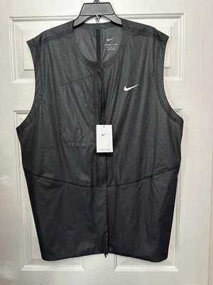 Chaleco de golf Nike Storm Fit ADV ligero negro rendimiento talla 2XL DX6075-010 Foto 1 de 4
