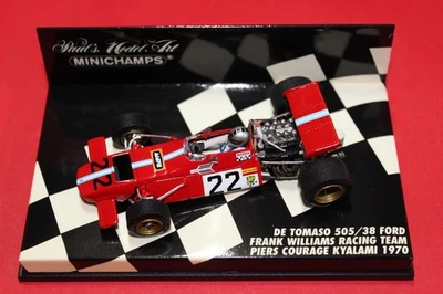 1/43 De Tomaso 505/38 Ford (1970) - #22 P. Courage - MINICHAMPS - Immagine 1 di 3