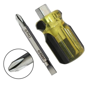 Nutdrivers Screwdriver Dual Purpose 70mm Cross ScrewDriver Dual Interchangeable - Picture 1 of 12