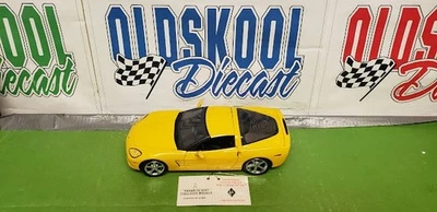 Chevy Corvette C6 2006 convertible techo rígido velocidad amarillo Franklin como nuevo 1:24 Foto 1 de 4