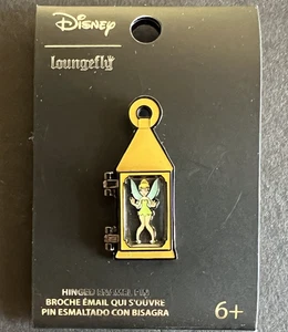 Loungefly Tinker Bell Peter Pan Inside a Bronze Hinged Lantern Disney Pin 162082 - Picture 1 of 5