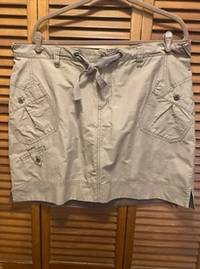 NWOT Columbia Cargo Skirt Womens Drawstring Pockets Summer Hiking Size XL - Picture 1 of 10