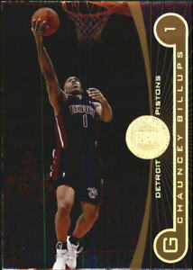 2005-06 Topps First Row 325 Pistons Basketball Card #22 Chauncey Billups /325