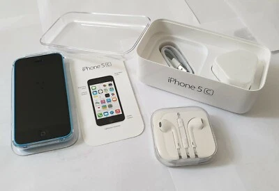 ⭐ iPhone 5C ⭐ Boxed Full Contents 16GB in Blue (Vodafone) RRP £175 - Image 1 of 4