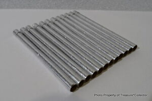 Authentic 12 pc Chrome Pipe Load for new MARX Trains fits 563 6" lumber car