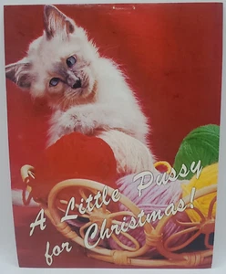 A Little Pussy for Christmas Nice 'N' Sleazy VTG Sample Promo Postcard 5"x7" - Picture 1 of 5