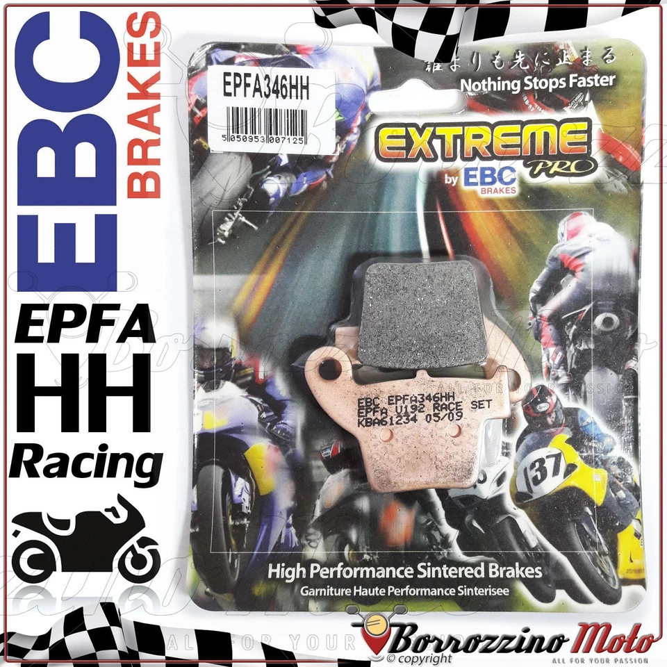 Plaquette de Frein Arrière Racing EBC EPFA346HH Honda-Hm Crf R 450 2012 2013 Foto 1 de 1