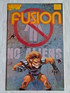 Fusion No. 8 de marzo de 1988 Eclipse Comics Barnes & Gallacci primera impresión casi nuevo (9,4) - Imagen 1 de 8