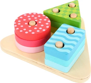 Steckspiel Geometrische Formen Motorik Kleinkind Spielzeug Kinder - Bild 1 von 2
