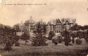 Casa y asilo del condado de Lancaster en Lancaster PA 1908 - Imagen 1 de 1