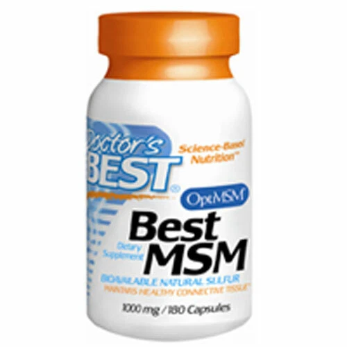 Best OptiMSM 1000 mg 180 cápsulas de Doctors Best Foto 1 de 1