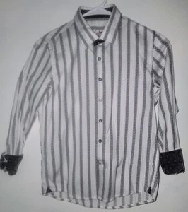 Boy's Designer Button-Up Shirt Shirt Size 8 Robert Graham - Picture 1 of 6