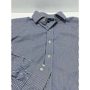 Ralph Lauren Regent White and Blue Stripes Size Large 16 - Picture 1 of 6