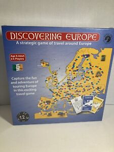 Gosling Gifts Discovering Europe Game - Geography Travel Strategy Board Game