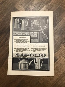Anuncio de jabón Sapolio 1901 - Imagen 1 de 1